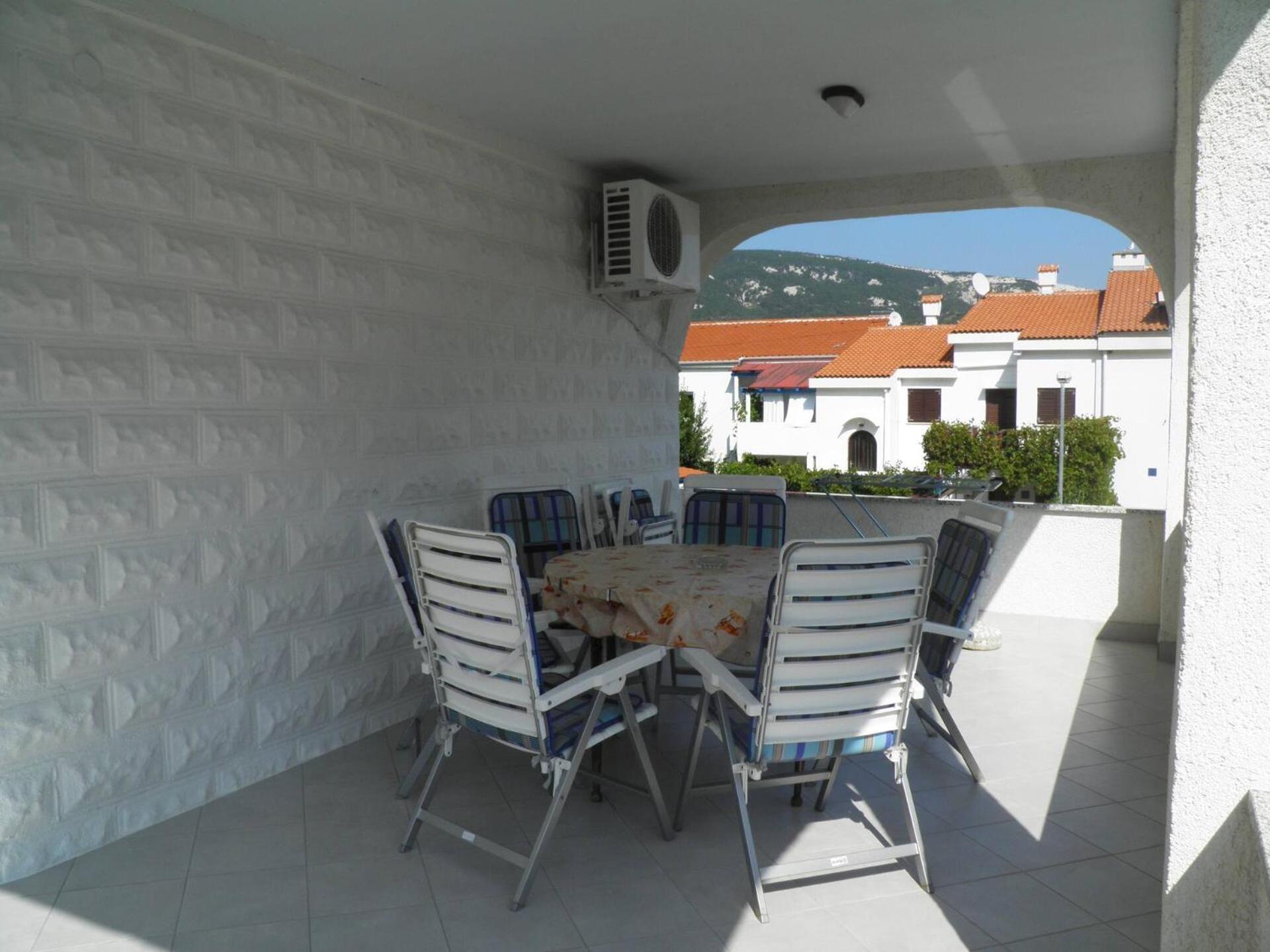 Apartments Klaric Baška Eksteriør bilde