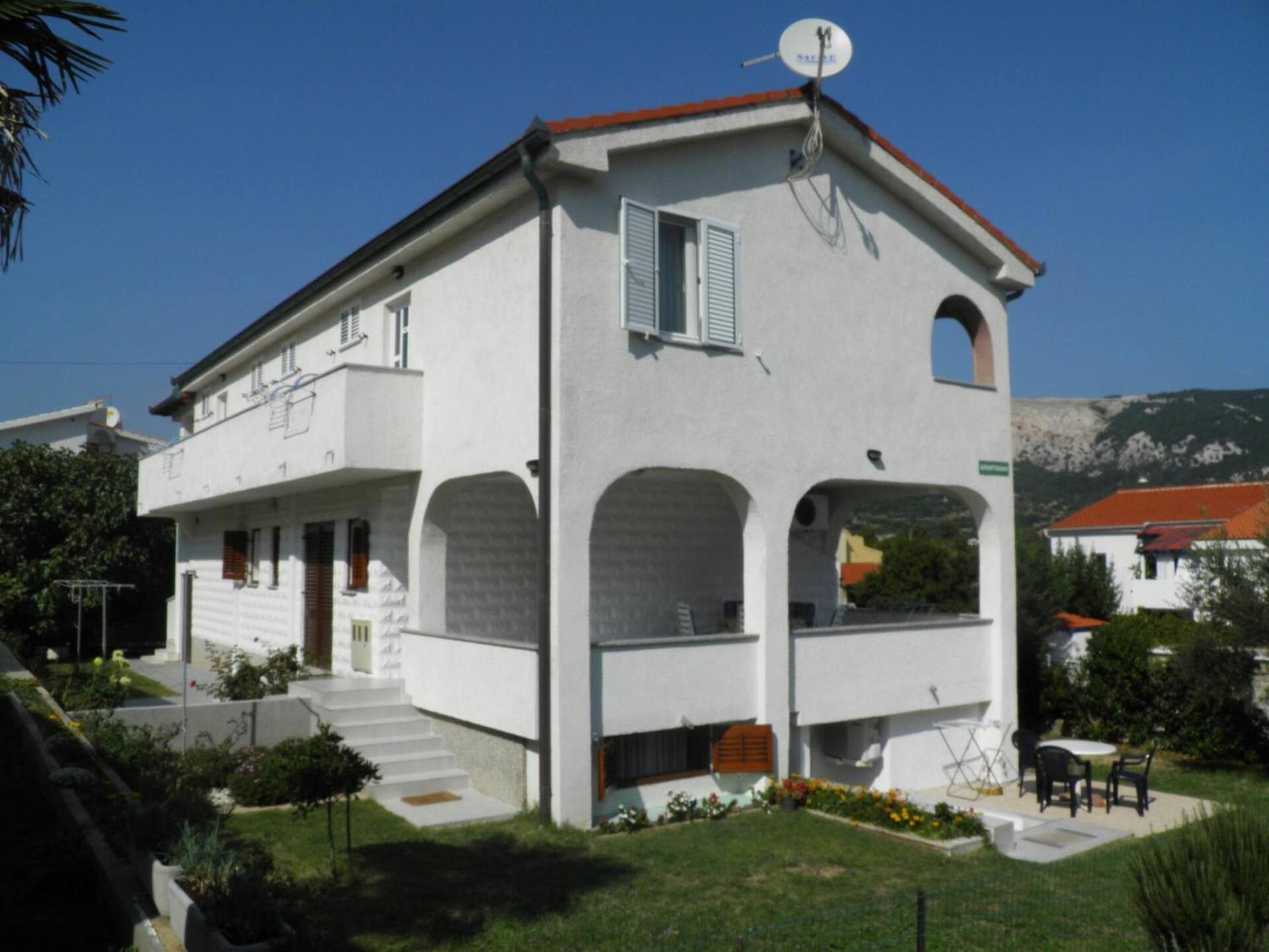Apartments Klaric Baška Eksteriør bilde